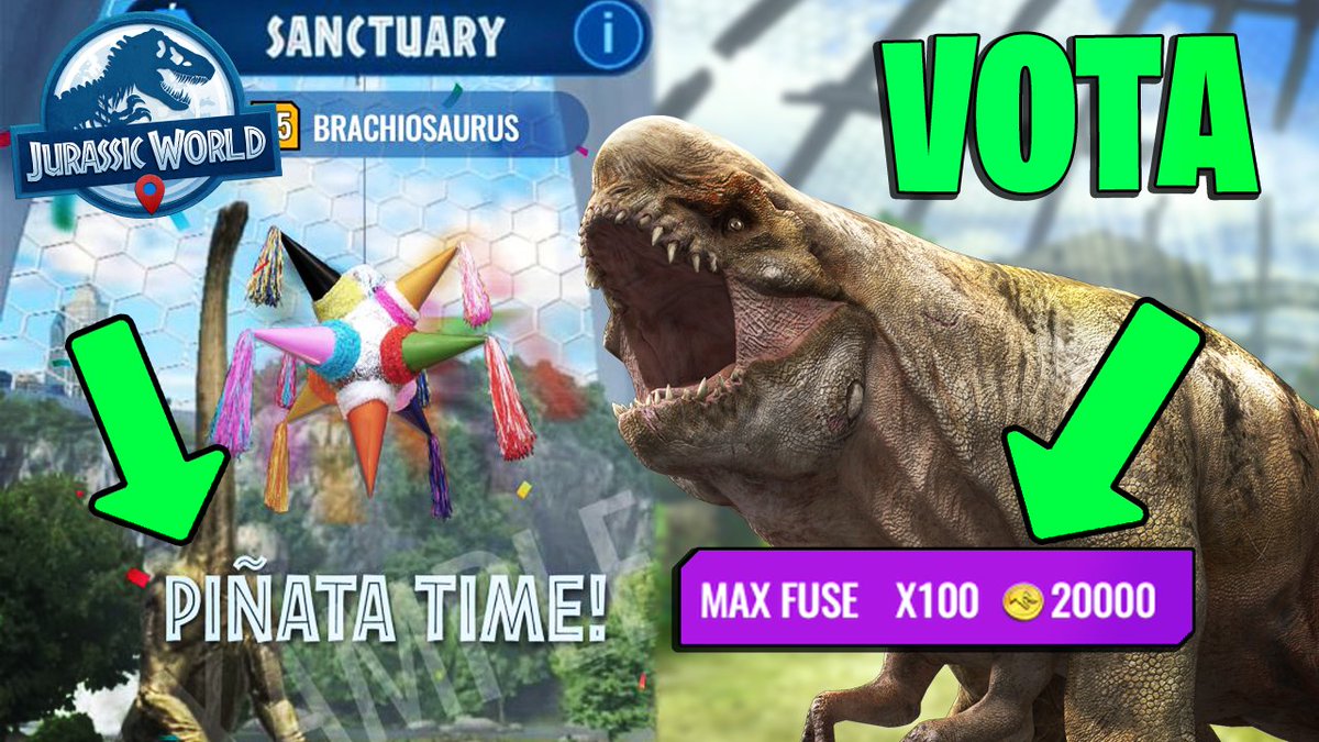 VOTA 
la NUEVA FUNCIÓN 
de la PRÓXIMA ACTUALIZACIÓN #JurassicWorldAlive 
👇
youtu.be/5SuabE0tM0k