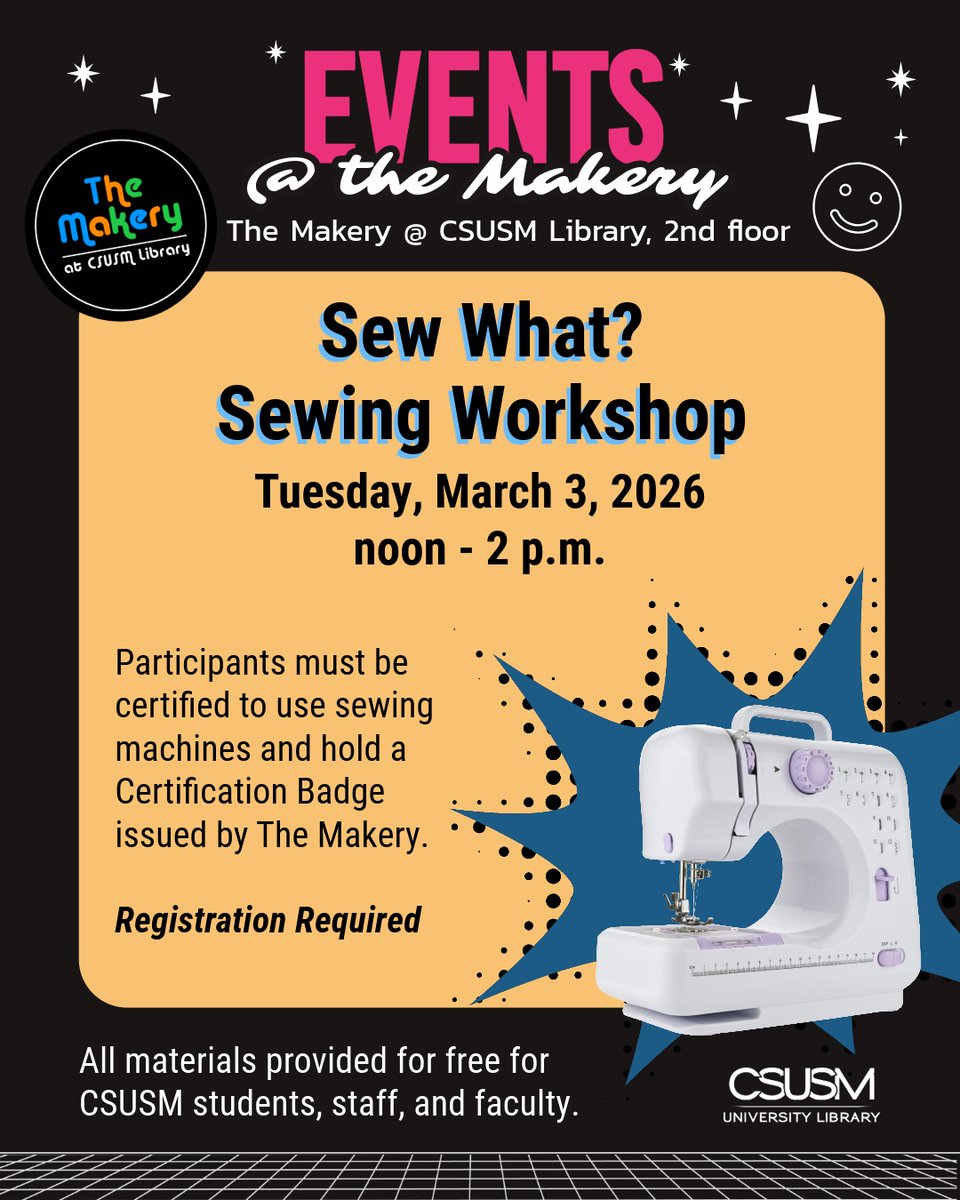 CSUSM Library tweet media