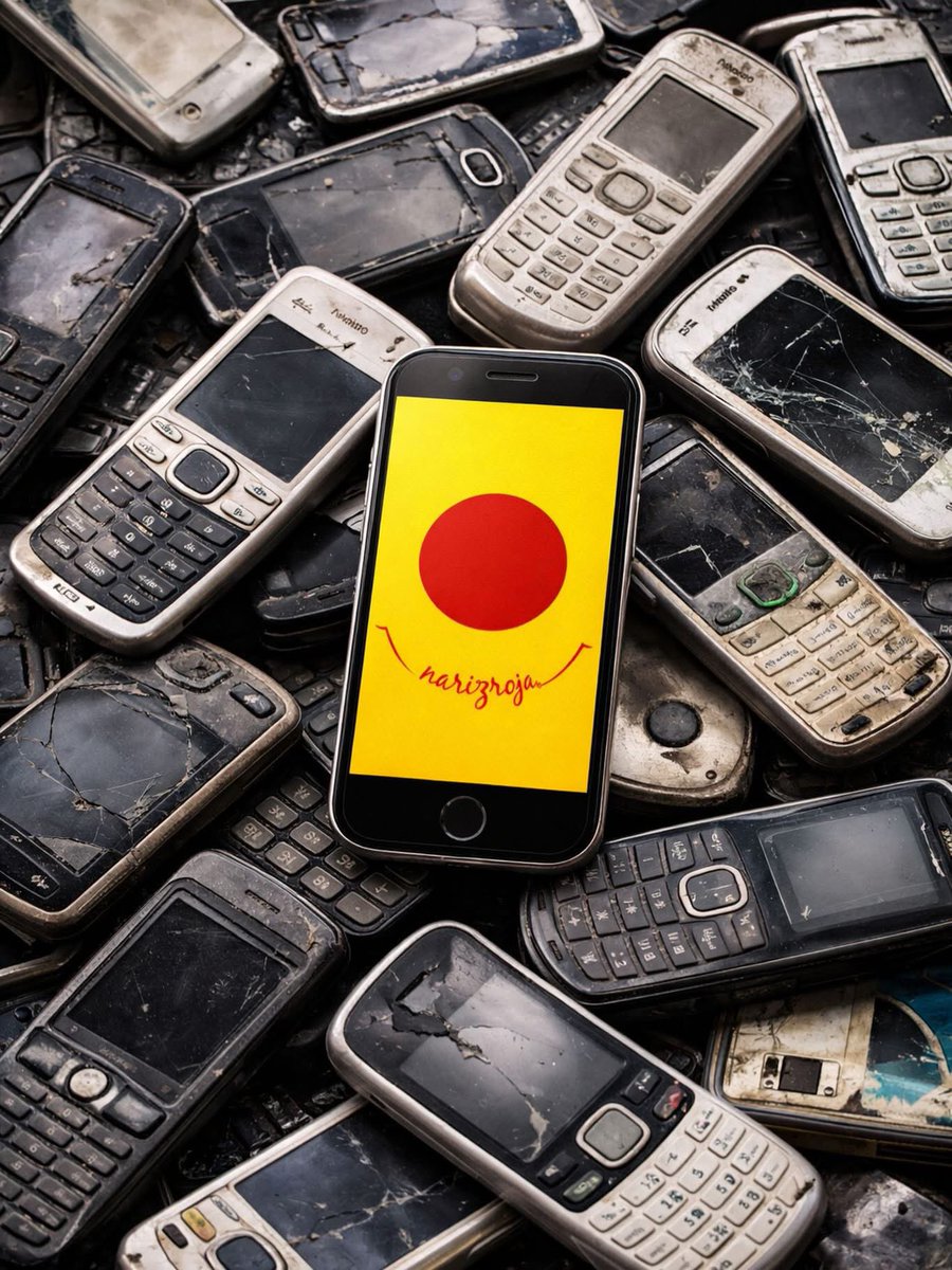 Es tiempo de que saques tus viejos celulares del cajón y se conviertan en quimio. 
No importa si está roto ,descompuesto , viejito , etc !! Será para reciclarlo y sacar fondos para comprar quimio !! 

Busca tu contenedor más cercano 

linkin.bio/narizroja
Por mensajería :