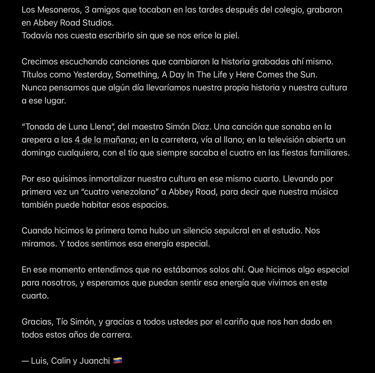 Los Mesoneros tweet media