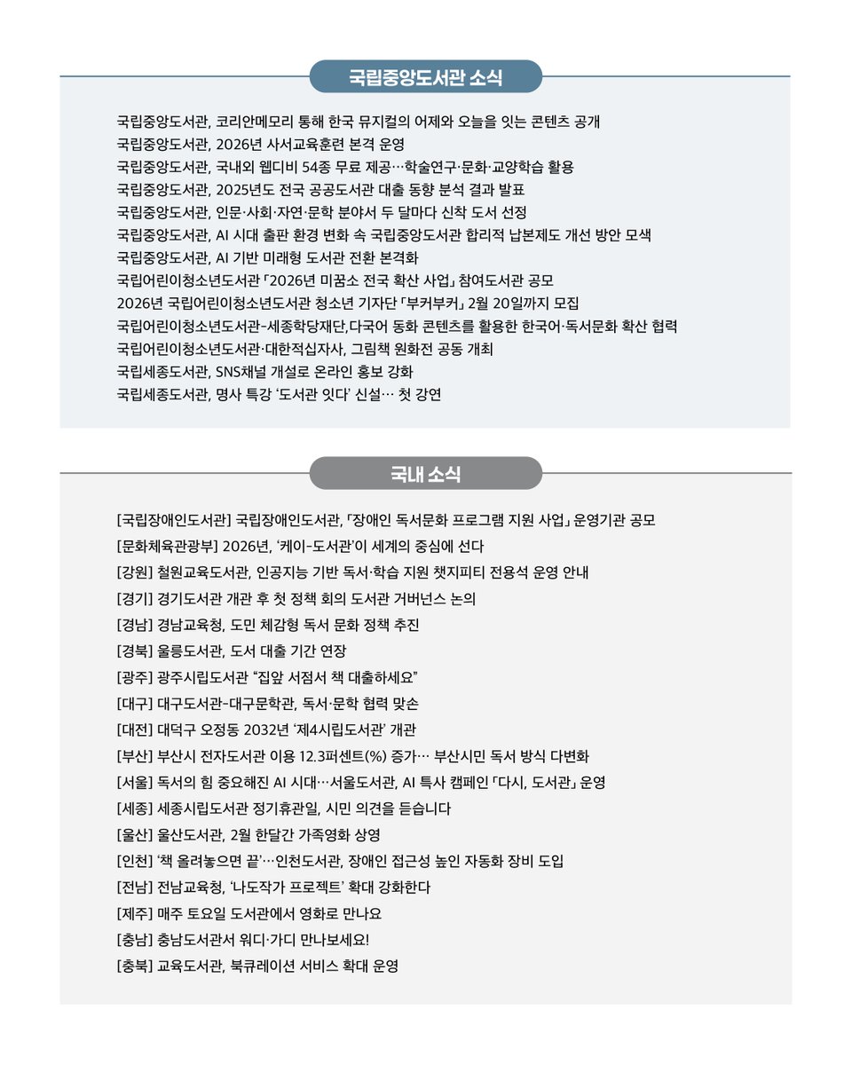 library1004's tweet photo. [국립중앙도서관 웹진] World Library 463에서 세계 도서관 소식을 만나보세요!
 
🌏월드라이브러리 뉴스레터 바로가기 :
https://t.co/twcxM6Rqis)
 
 📬월드라이브러리 구독하기 :
https://t.co/HNEPTLo6JC)
 
#국립중앙도서관 #국립중앙도서관웹진 #월드라이브러리 #worldlibrary #WLIC #IFLA https://t.co/p9QgNdP1Iy
