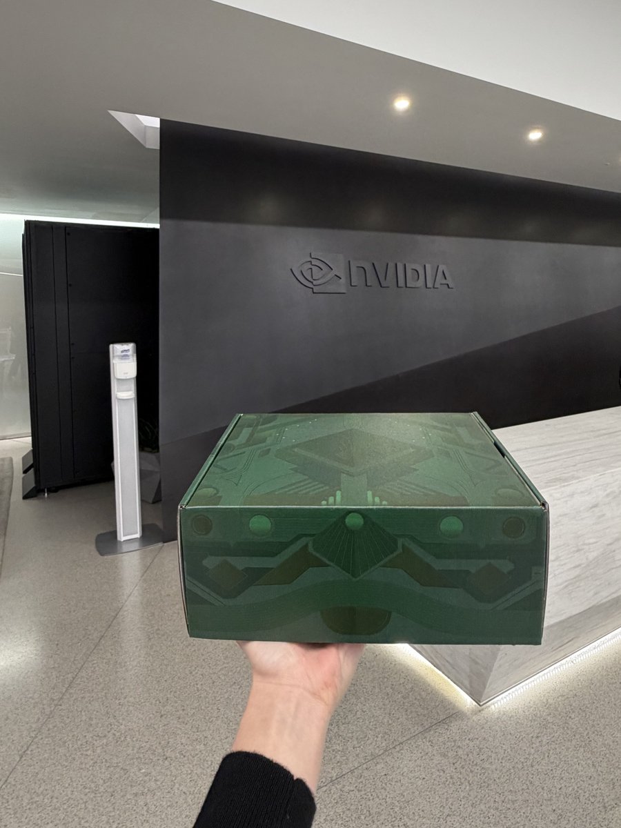 visited our friends at Nvidia to drop off some boxes today 💚🌟 thanks ...