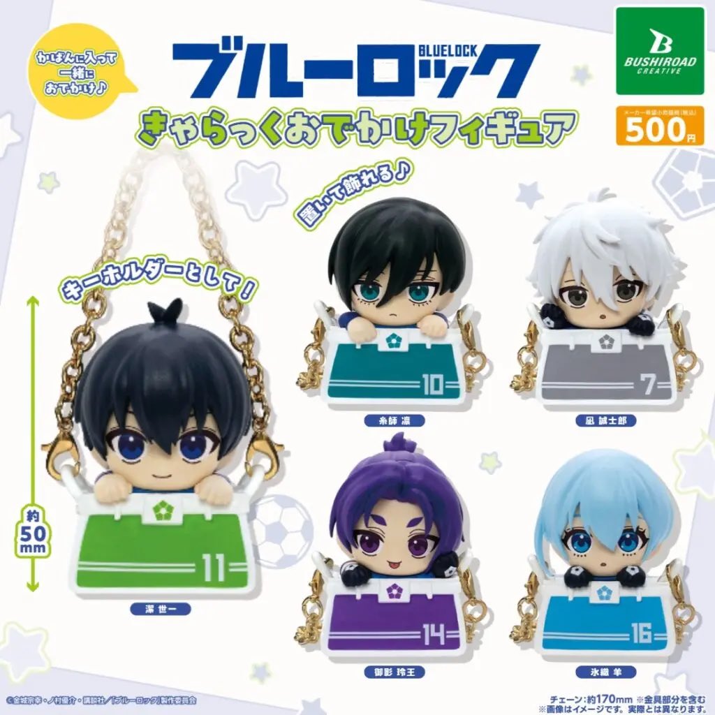 2026年4月発売最新ガシャポン ブルーロック きゃらっくおでかけ