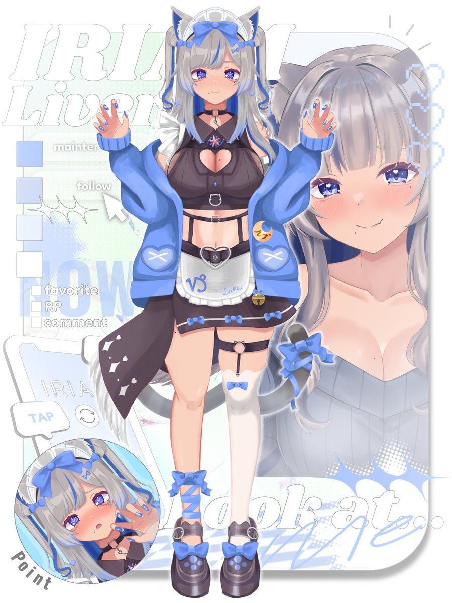 Luna_Shirog's tweet photo. ⟡ #IRIAMメンテ中のフォロー祭り ⟡

シャム猫のメイドさんです🌙🐾

▫のんびり雑談好きなねこ
▫りすにゃー愛は重め（?!）
▫お話してくれる人募集中

色んな衣装楽しめます♡
ROM/寝落ち/相談 ◎

全反応巡回します₍^.  ̫.^₎🪄
IRIAM▶https://t.co/v47XxqnKq7 https://t.co/ziohGYO2Xq
