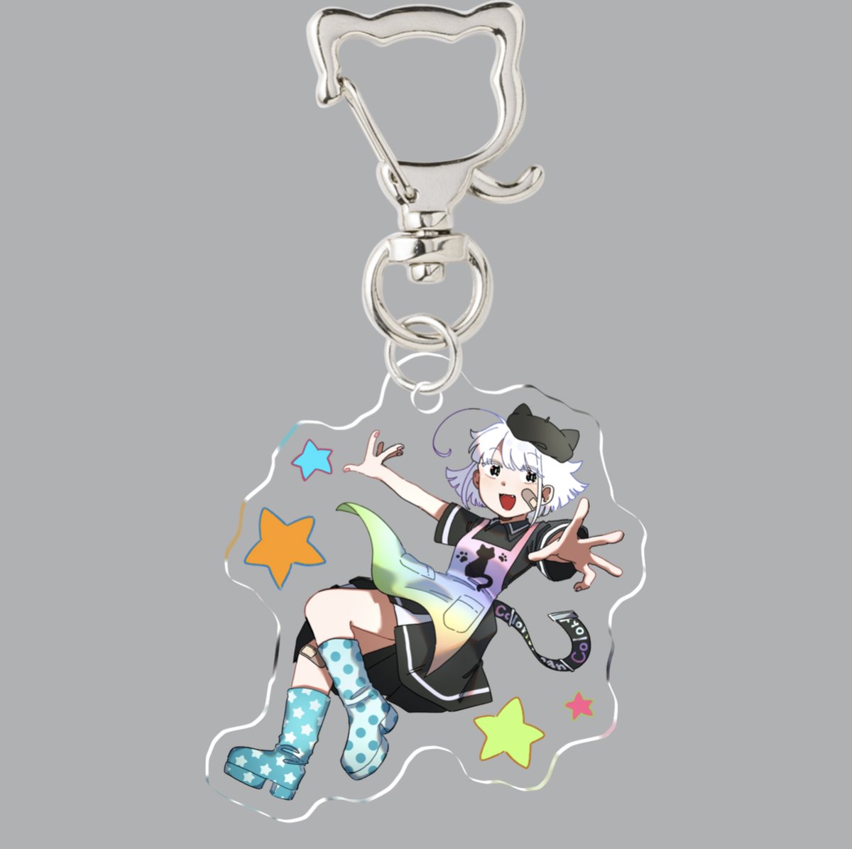 色づく世界の明日から アクリルキーホルダー 月刊カラフル2026年2月号「第1回 見てほしい！知ってほしい！ウチの子