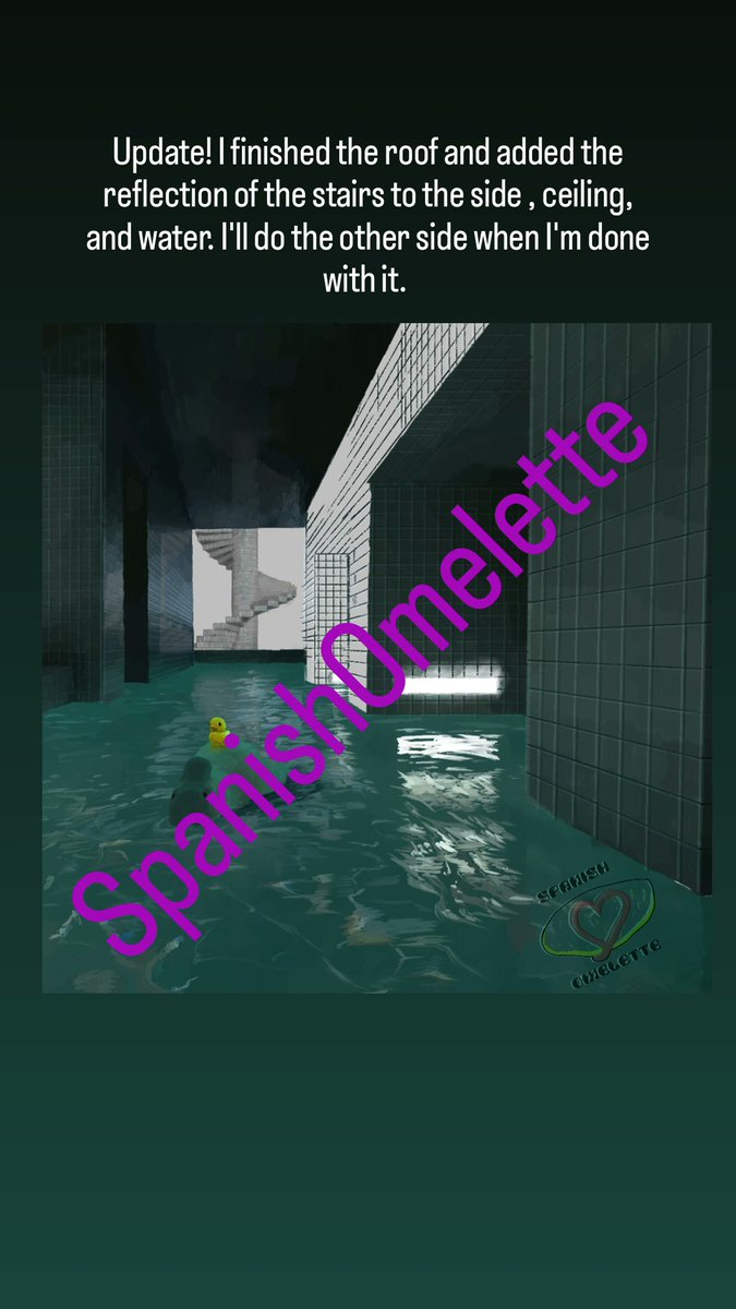 SpanishO3008's tweet photo. #update #wip #art #digitalartwork #poolrooms #backrooms #liminalspaces https://t.co/RPcjASle85