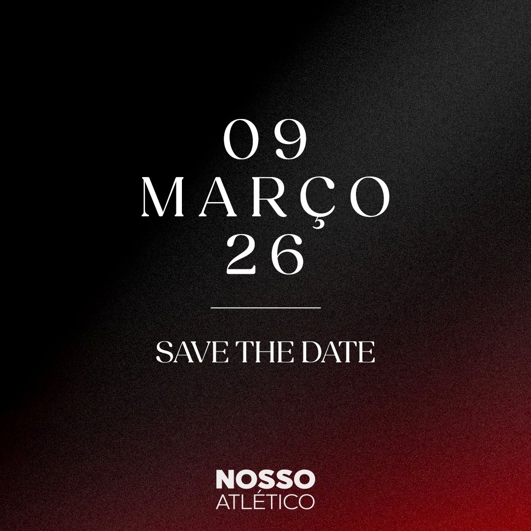 nossoatletico's tweet photo. 09.03.2026 - Save the Date https://t.co/tnmab2Cqpf