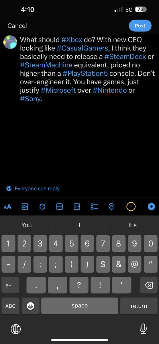 StrayTurtle's tweet photo. If #Microsoft released a #GamingLaptop with a keyboard, or #Tablet priced at no more than a #PlayStation5, a mouse or #XboxController can still be connected via #Bluetooth, and they can both connect to a #Television or #ComputerMonitor. Should they still use the #Xbox logo? #Sony https://t.co/lzLhIWyWKY