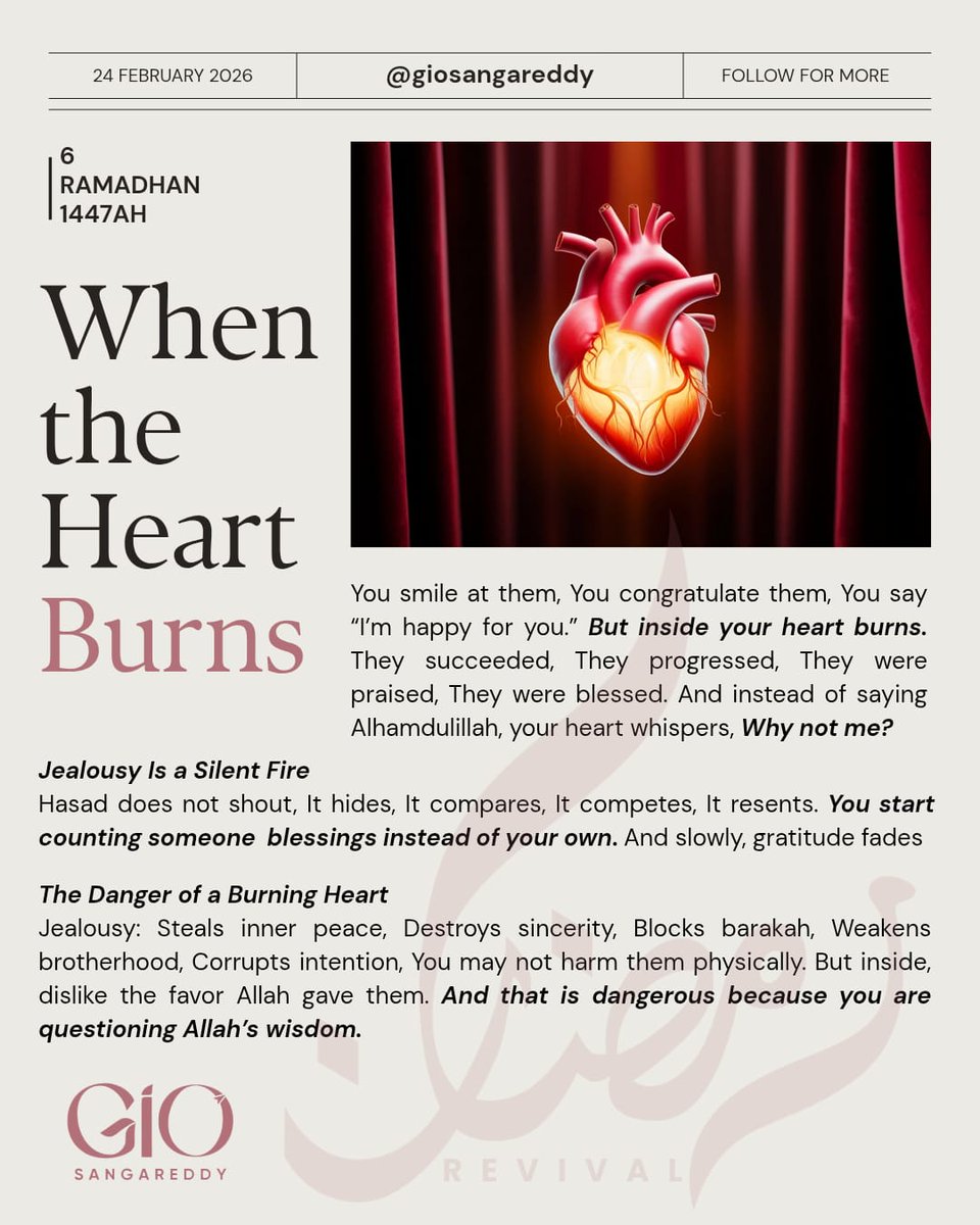 giosangareddy's tweet photo. #TheRevivalWithin #SayNoToHasad
#ramadan2026 https://t.co/UTffPFz2xi