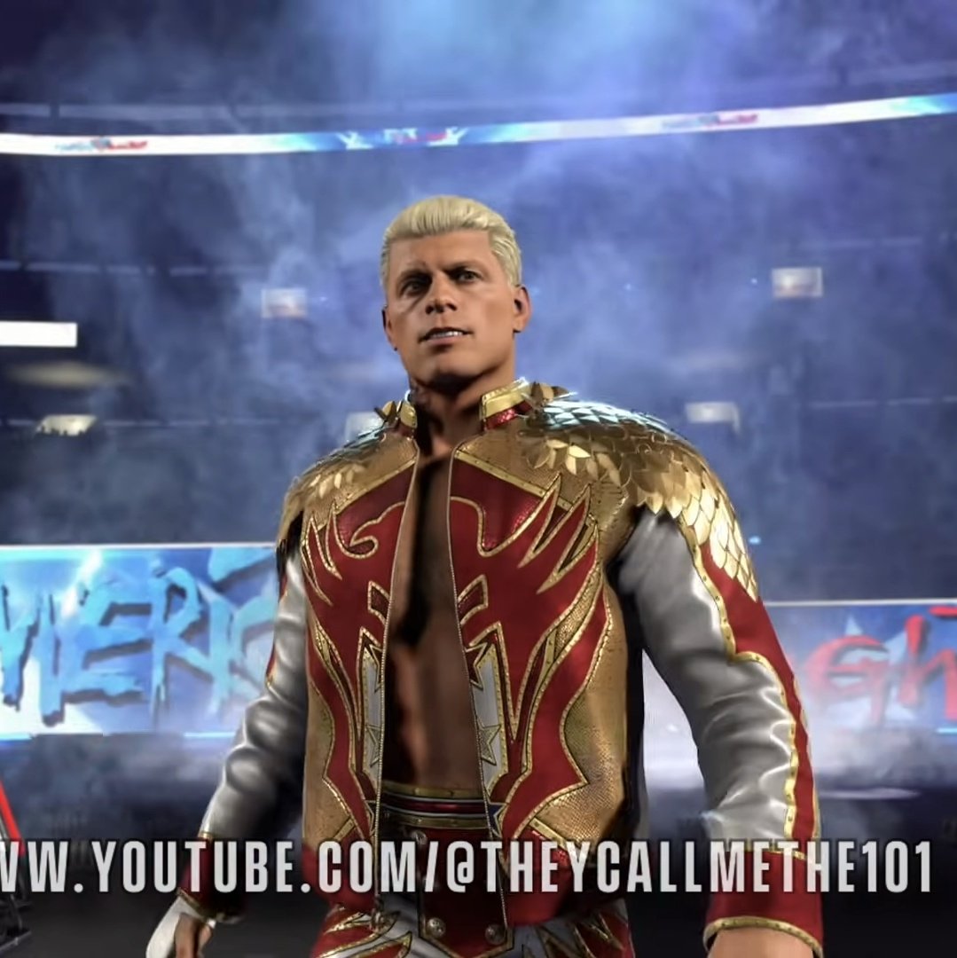 legend2k_'s tweet image. Cody looks off to me #wwe2k26