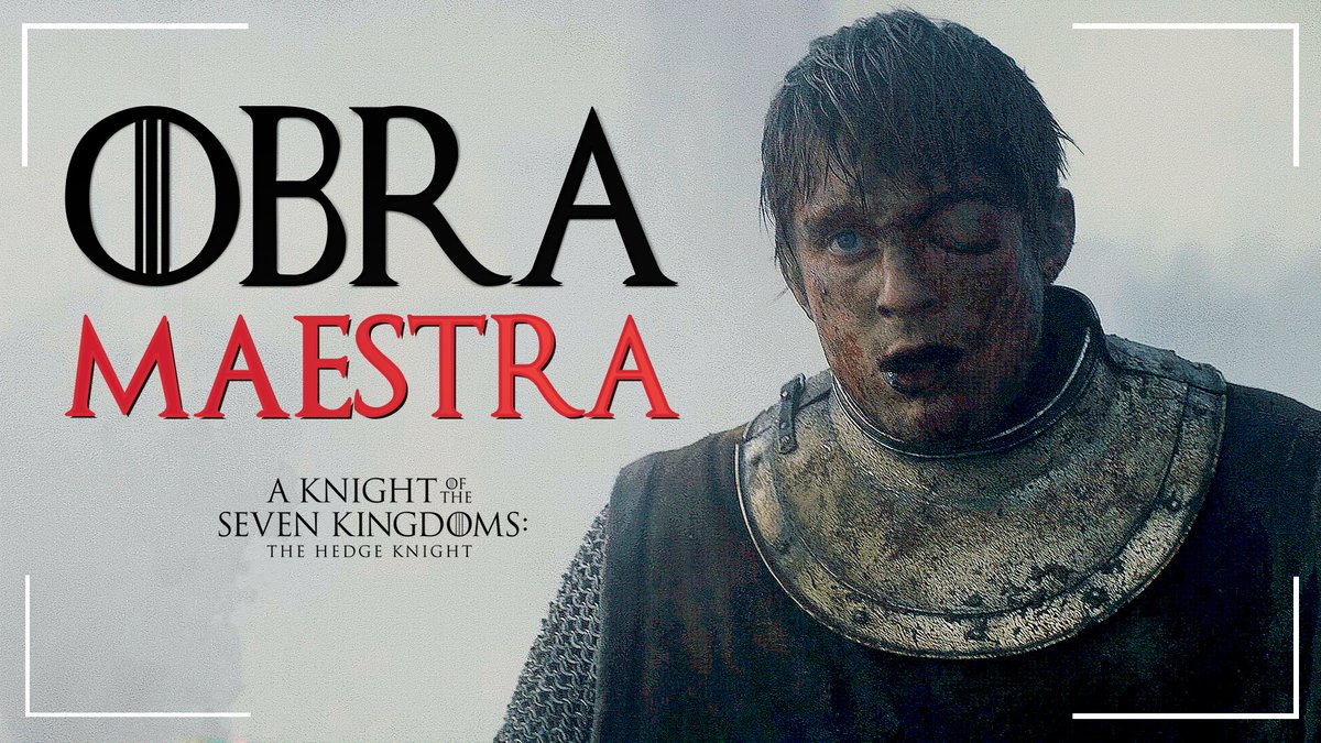 Nuevo vídeo.

50 minutos de análisis del quinto episodio de El Caballero de los Siete Reinos: En El Nombre de la Madre.

Una obra maestra de la televisión.

youtu.be/aSKctnEqjOw?si…