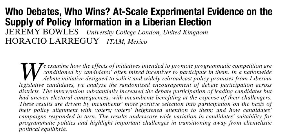 American Political Science Review tweet media