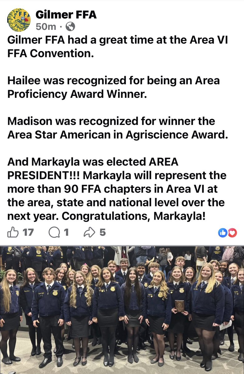 Gilmer ISD tweet media