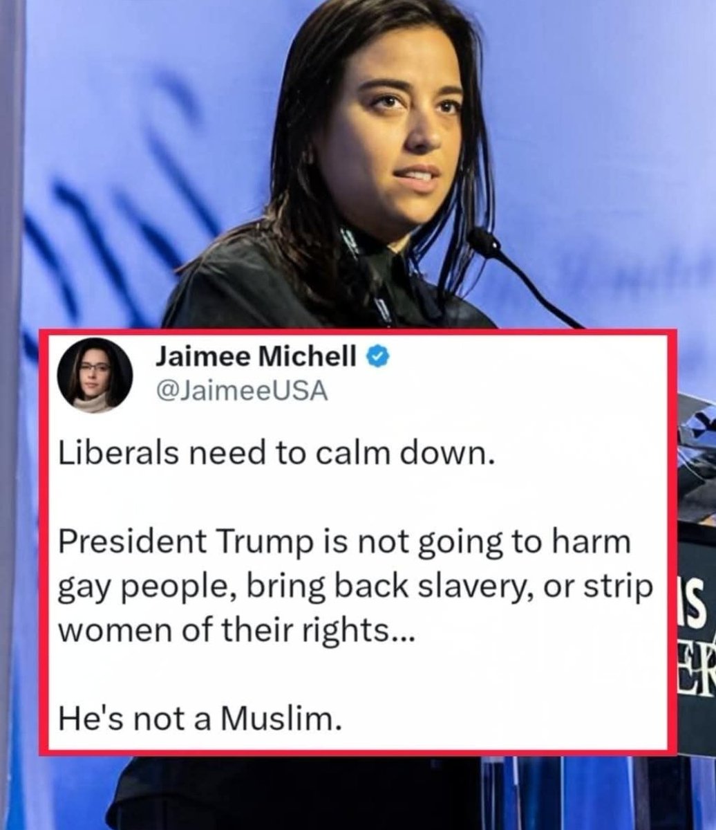 🚨Activist Jaimee Michell calls out liberals and Muslims in one X post! 🤣
