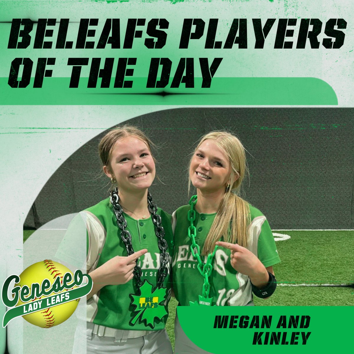 LeafSoftball's tweet photo. 1st practice is in the books! Mother Nature didn't get the memo that it is softball season, so we got to work inside. #BeLEAFS #LeadTheWay https://t.co/7PlZ24TfXI