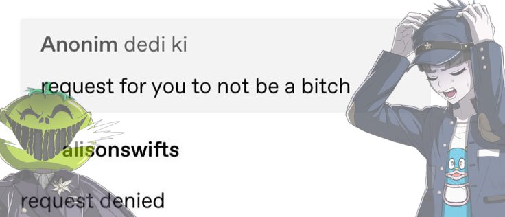 It's probably your fault, Gaku.