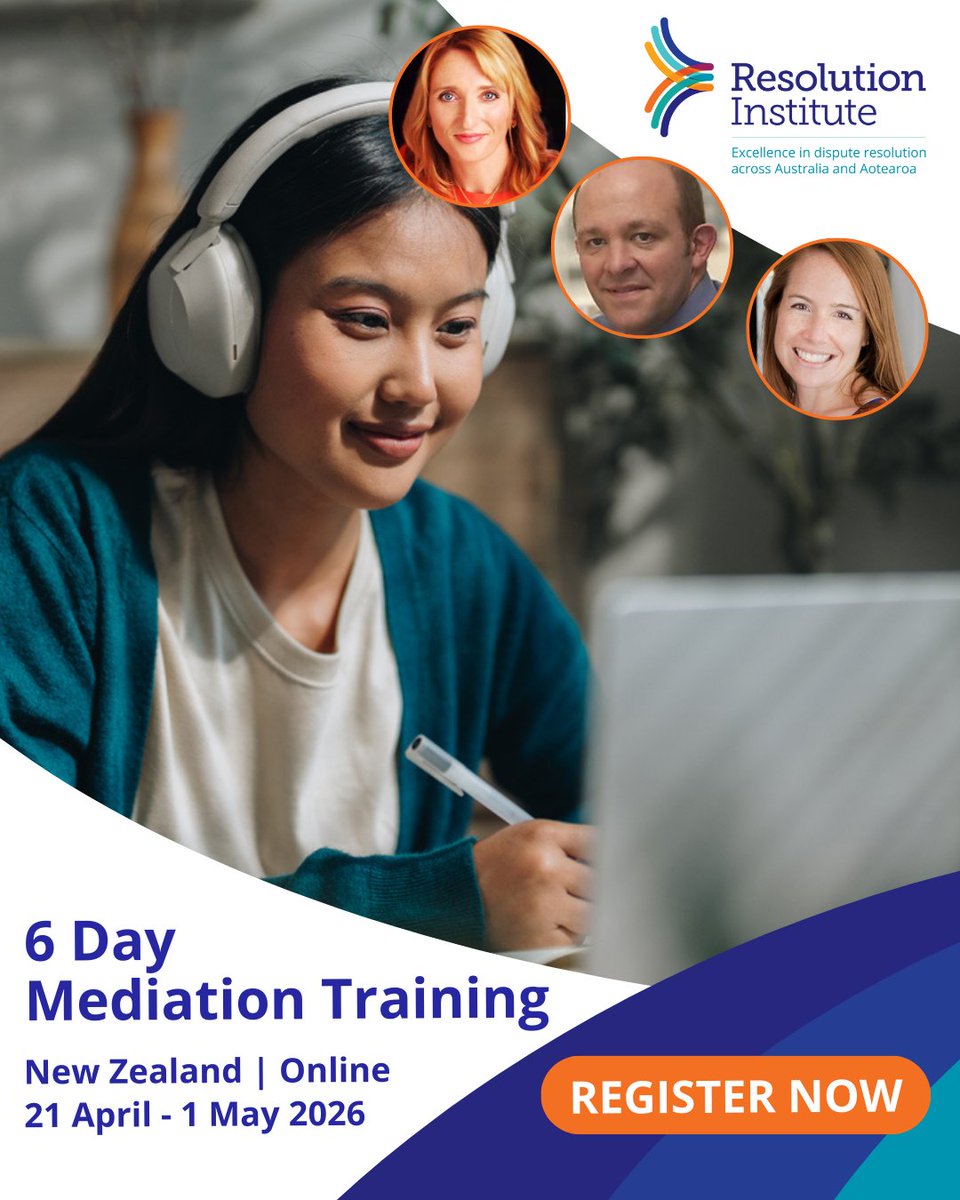 Resolution Institute - dispute resolvers tweet media