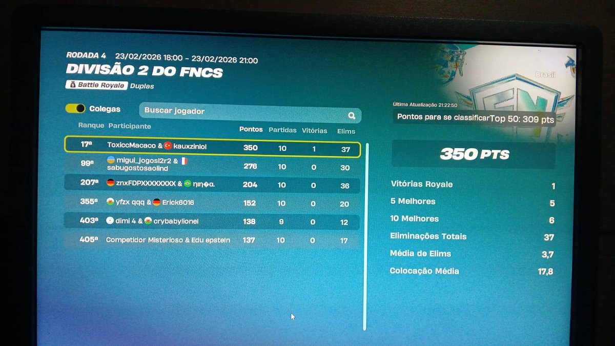 Qualed div 1 <a href="/kauxzin/">kauxzinlol</a>, dupla santa🙏