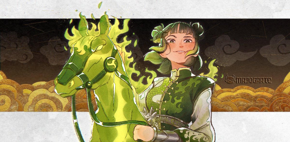 Im late but ...

HAPPY YEAR OF THE HORSE!!!!
🐎 🐴 🎆🧧

#LEGOMonkieKid
#RenewMonkieKid