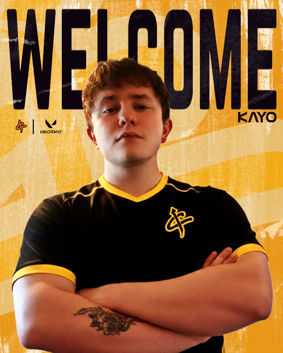 Nuevo IGL en casa 🔥
Desde 🇨🇱 Chile llega nuestro líder.
<a href="/Kayo0__/">Kayo</a> 
Presentando nuestro colores 🖤🧡