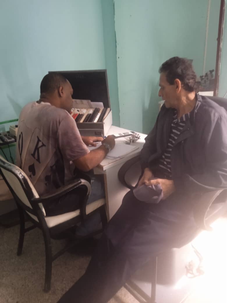 La salud de los trabajadores de la #EIPP es una tarea esencial. En el mes de febrero la  Especialista de Seg. y Salud en el Trabajo coordinó la asistencia  al Centro Profilactorio Nacional del MINEM. 
Otros acudieron a consulta de  Refracción y Estomatología.
#Cuba