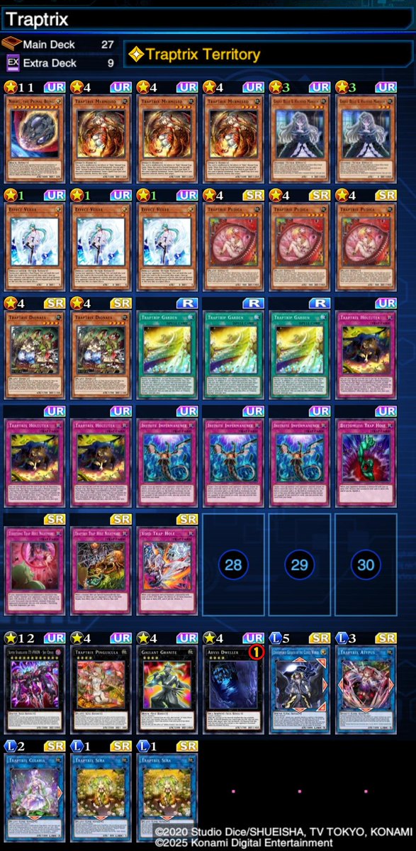 Fraud Network PB
First place 🥇 

43 people joined and I won using the same Traptrix list I used in KC cup