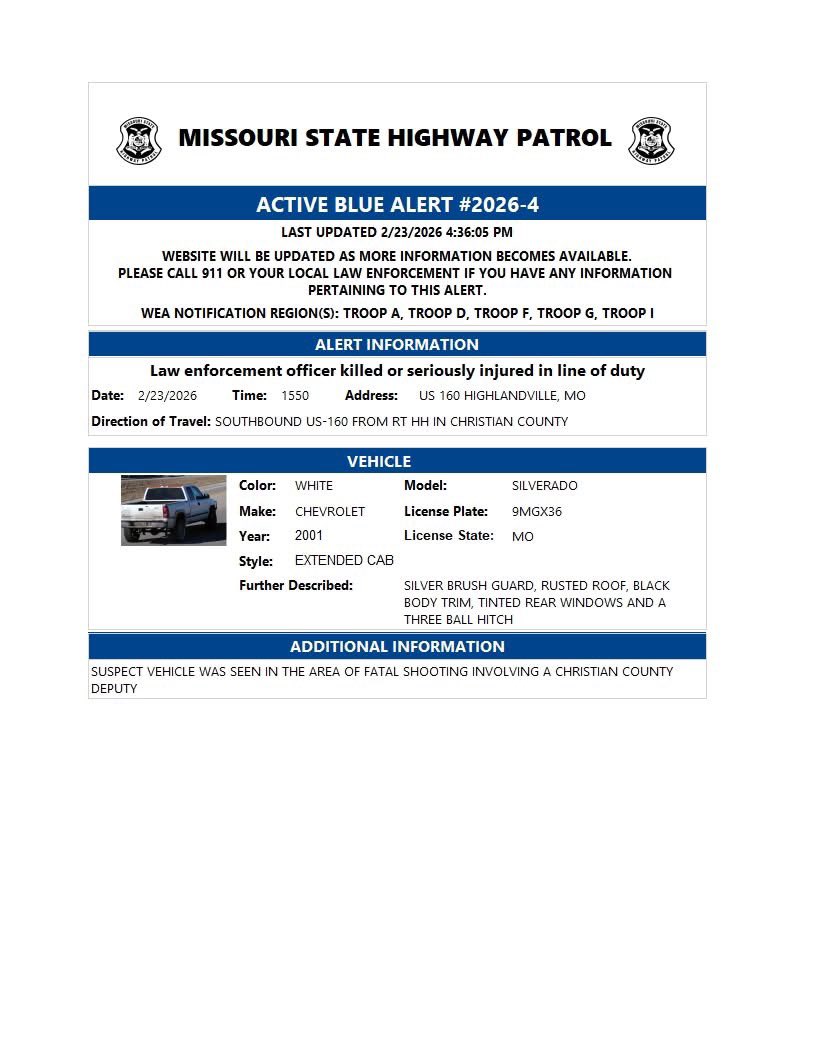 MSHP General HQ tweet media