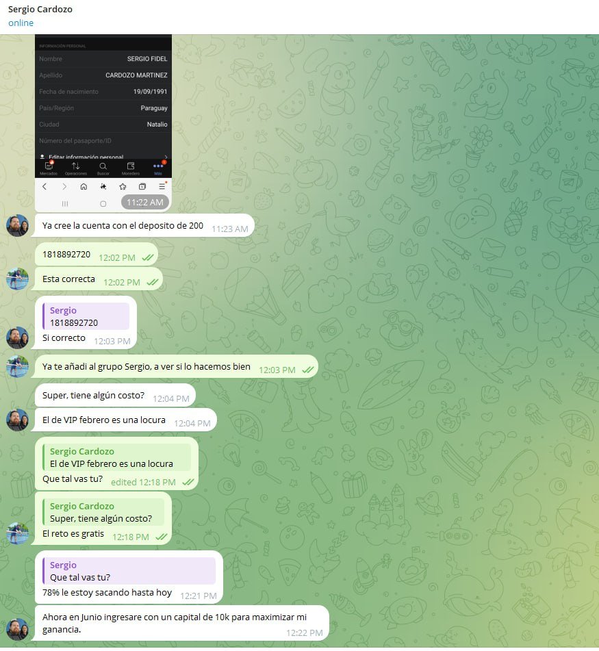 🤝 Gente del VIP aprovechando esta oportunidad creando cuenta nueva. 🔥 Beneficio del 78% este mes en el VIP y vamos por más. ¡Una locura total lo que estamos haciendo en febrero! ¿Te quedás afuera? 🚀📊