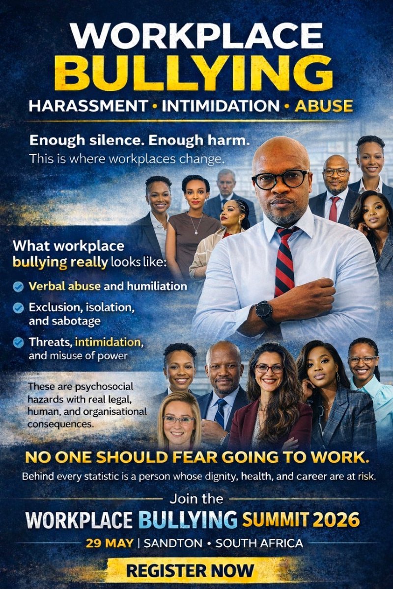 🔥 We need YOU! 😊 Join the fight against workplace bullying. Become a combatant! 💪 #NoToBullying

Register now and be part of the resistance: lnkd.in/dUucJb-g