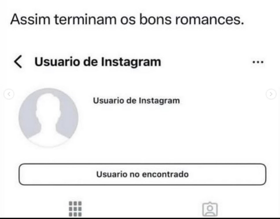 Esse é o maior indicativo do fim.