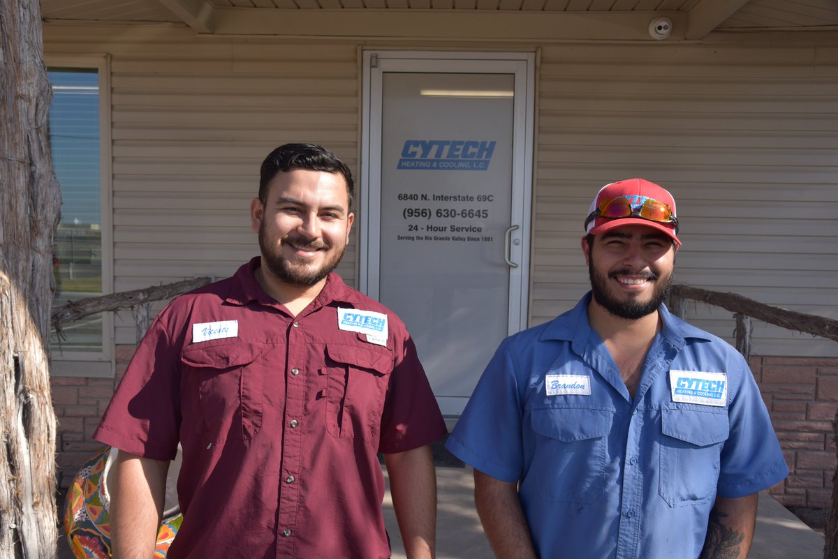 cytechheating's tweet photo. Meet The Team Monday - The Faces of Cytech Heating and Cooling! 

We truly believe that we have the best HVAC and electrical team in all of South Texas. Featuring all of our departments including sales, electrical, front office, installation, and management. https://t.co/fYNxTNytth
