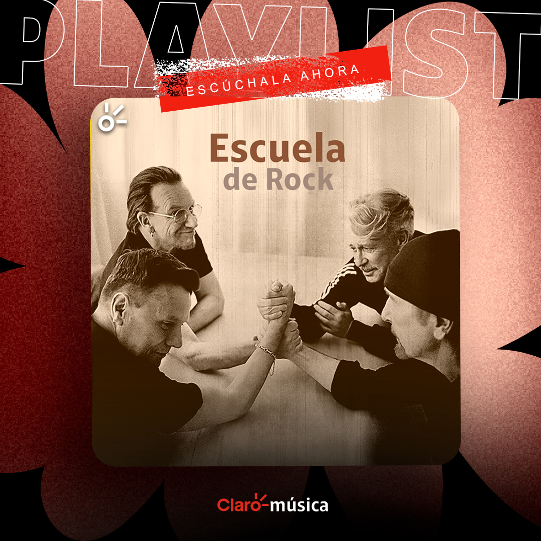 ClaromusicaMX's tweet photo. Décadas haciendo historia… y dando cátedra. 😎#SongOfTheFuture de #U2 ya está en 'Escuela de Rock'. 🎸⚡ ¡Dale play en #Claromúsica! https://t.co/2oP72JE7Oy https://t.co/aCdnjcxoJE