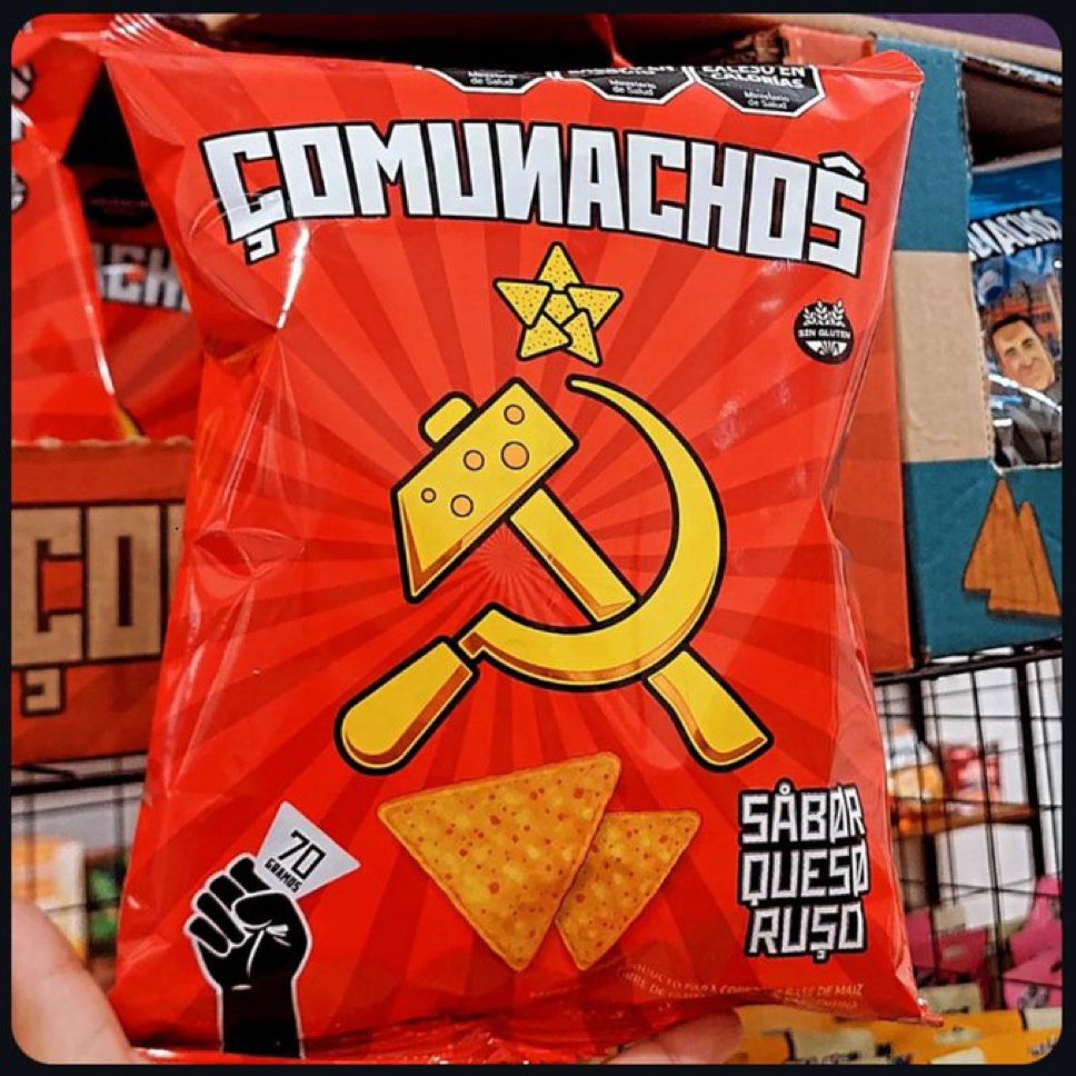 O salgadinho pra dividir com a galera