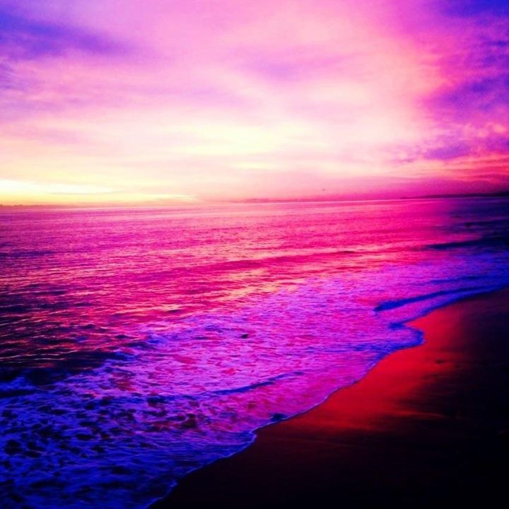Art of the Day! "Malibu Sunset". Buy at: ArtPal.com/art4allpeople?…