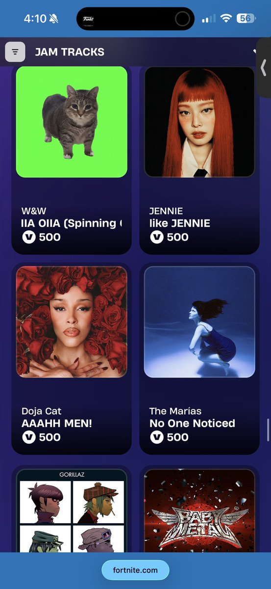 WeebSquad's tweet image. #canciones en la #tiendadefortnite usan código tentleluis123 #jamtrack #fortnite