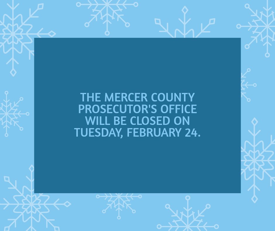 Mercer Co Prosecutor tweet media
