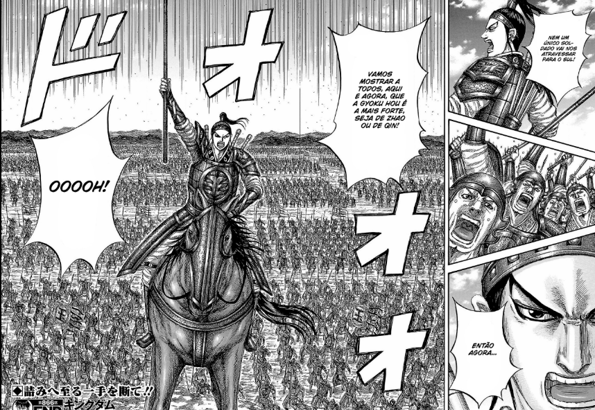 NicolasMagno31's tweet photo. #kingdom866
#kingdom_manga
FALEM DO HOMEM!
Ouhon assumindo a tarefa mais perigosa na cara e coragem! O escudo que vai impedir o fracasso de Qin nessa guerra
Onde estão vocês haters do Ouhon? https://t.co/UvYs2tvPhf