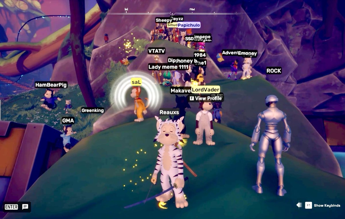 Meow Day #2 - 100% Organic Catnip

Had so much fun today y’all!   Thank you! 

Shout out: <a href="/FelineSithLord/">LordVader</a> <a href="/Smudgybox/">Smudgy ⭐</a> <a href="/saLstackz/">s🅰️L🗽</a> <a href="/hypha3d/">Hypha</a>