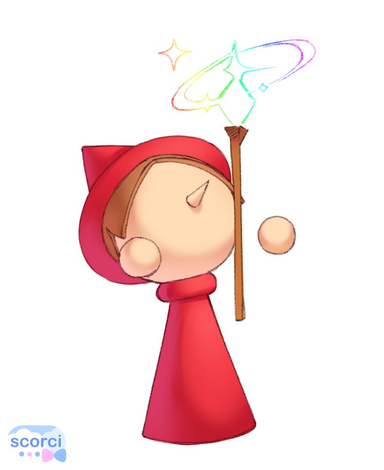 I drew <a href="/IsometricPixel/">Isometric Pixel</a> 's lil wizard <33 I love their videos and he's great :3 I found them from the video of a mock up game they did<33 I'm a sucker for a spell caster