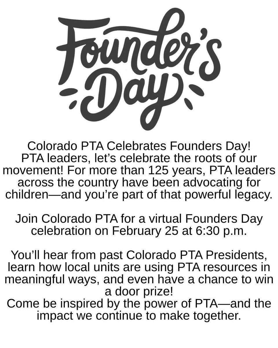 Colorado PTA tweet media
