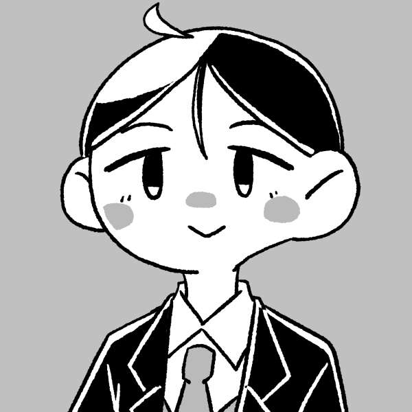 My vtuber brand as a drink/flavor!~ 

Black and White Rum Cocktail! ⚫️⚪️