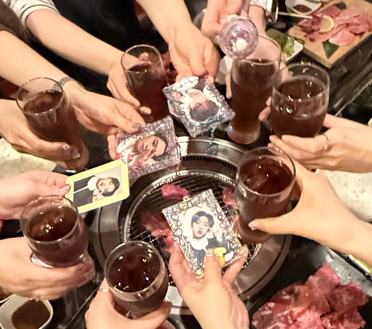 ASTROの大切な日にロハさんと善に行ってきたよ！ お肉美味しかった