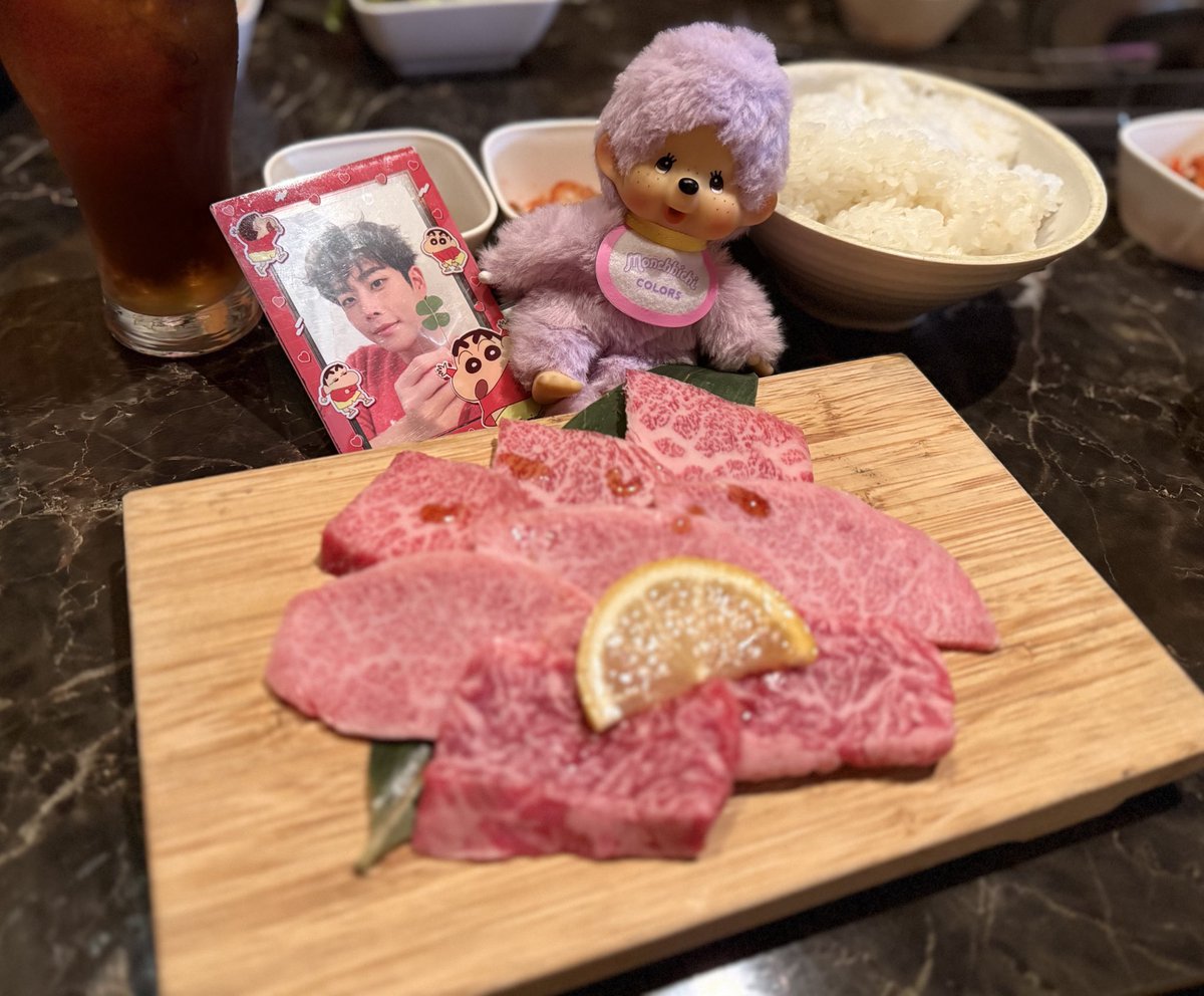 ASTROの大切な日にロハさんと善に行ってきたよ！ お肉美味しかった