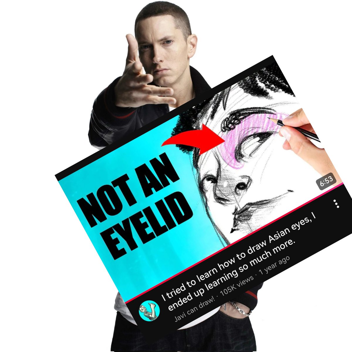 "But I'm have hard time with image tutorials I need a video" say less