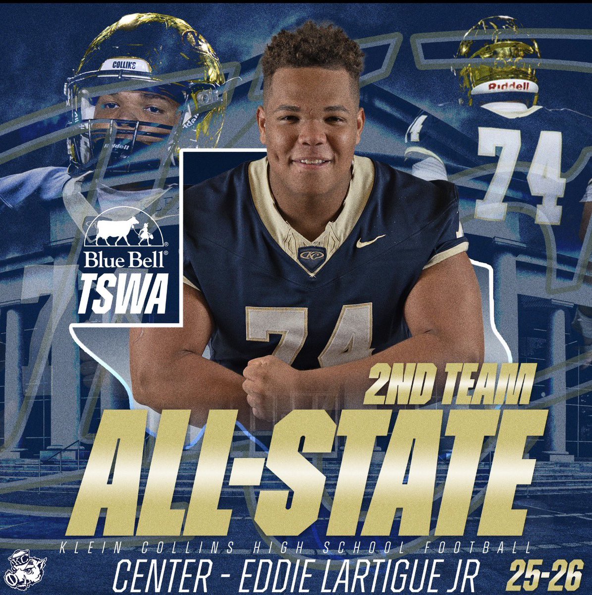 Eddie Lartigue Jr. 3⭐️ tweet media