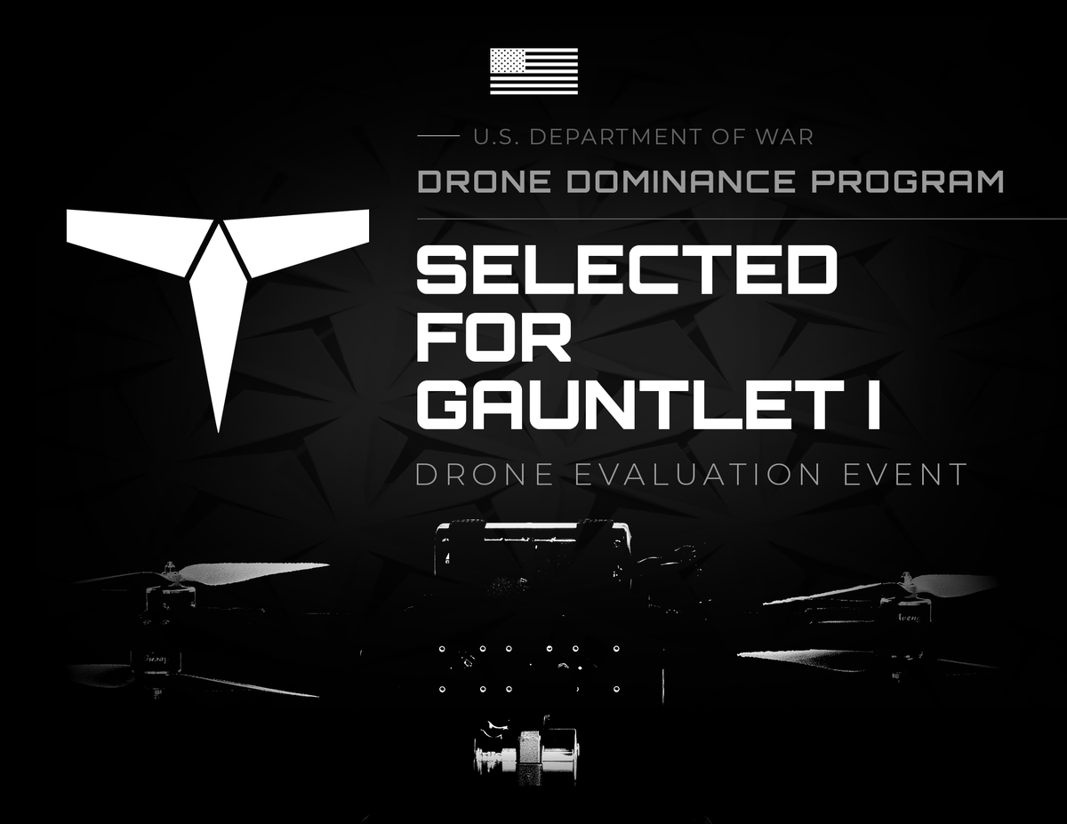 titan_dynamics's tweet photo. We’re stepping into the Gauntlet.
Titan Dynamics joins Gauntlet I of the U.S. Department of War’s $1.1B Drone Dominance Program — one of 25 companies invited to compete.

🇺🇸 NDAA-compliant. U.S.-manufactured. 3D-printed for scale
#DroneDominance #DefenseInnovation #UAS #MadeInUSA https://t.co/xyXKCaj39g