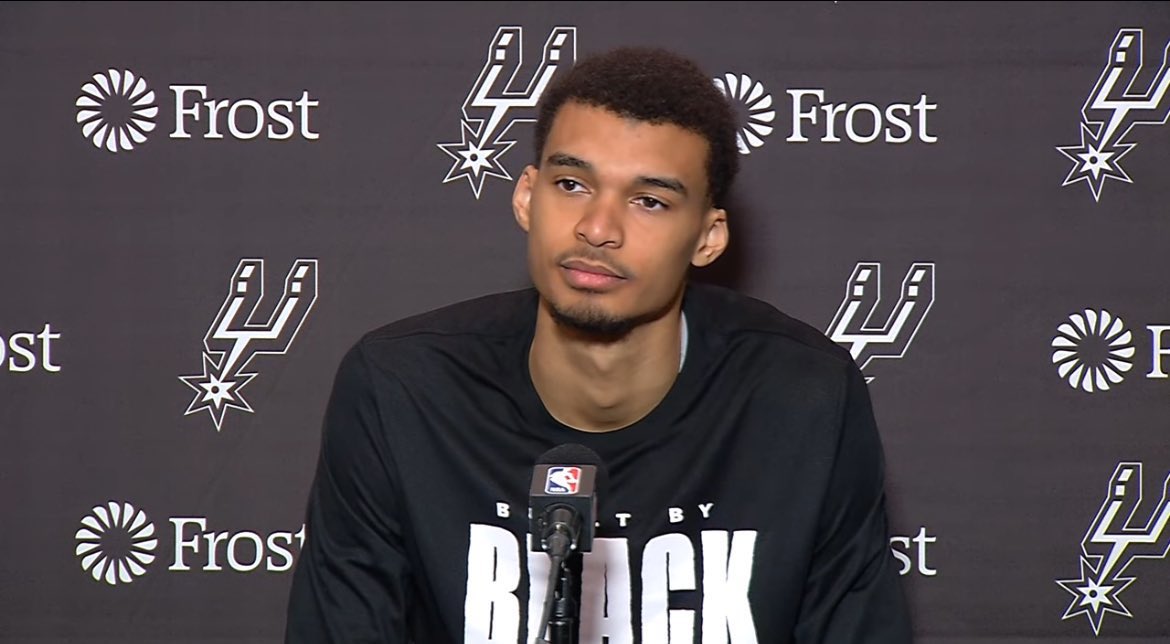 A spurs player : almost murdered

Pistons announcers : hmm I think It’s a no call