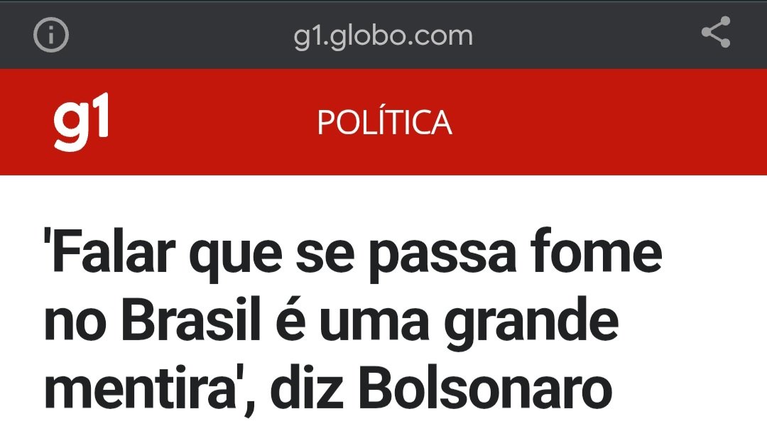 zedbelico's tweet photo. @MauroNa70465331 @senadorhumberto ih que papinho ein kkkkk o teu próprio mito disse que não existe fome no Brasil pow https://t.co/SeuJ7xgu9O