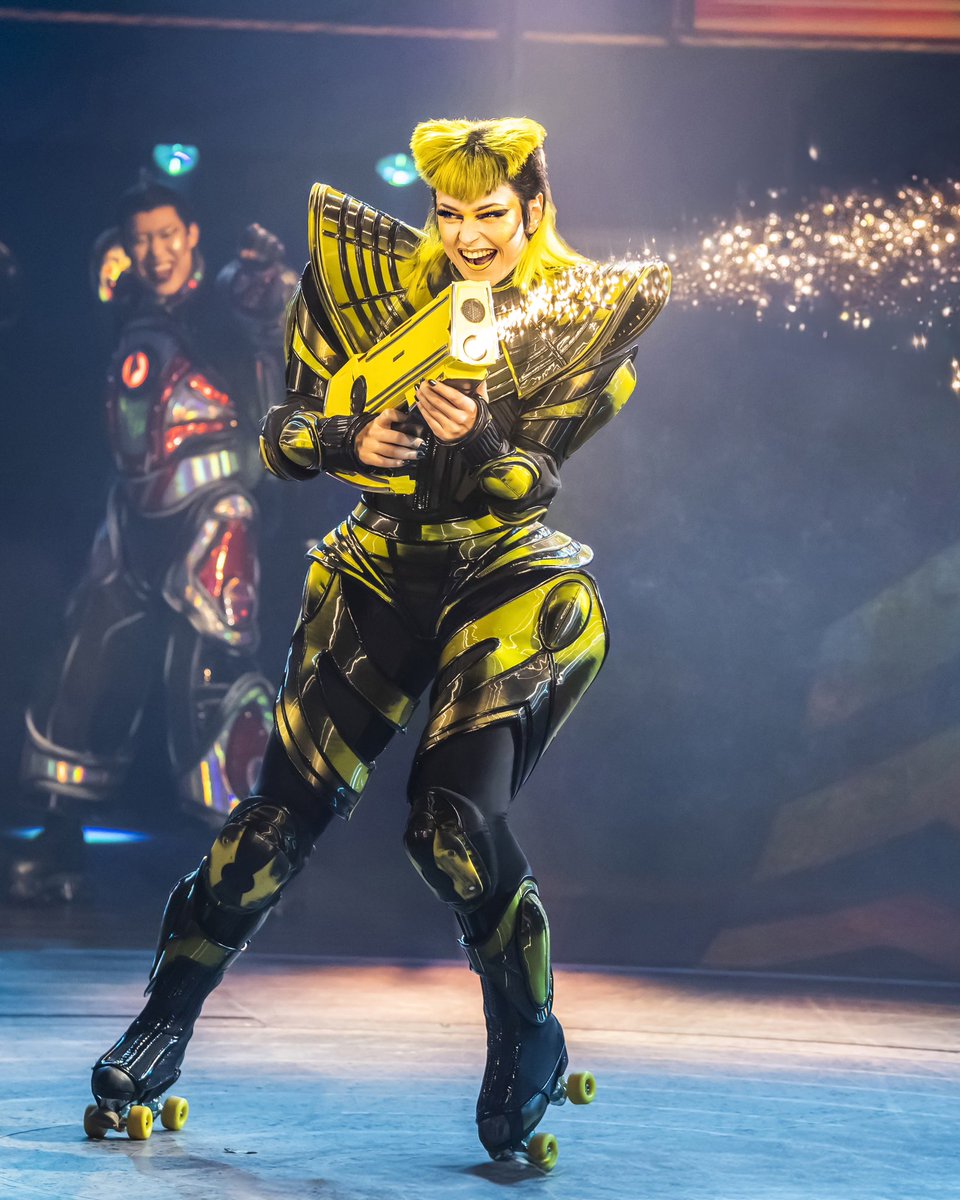 why is it giving greaseball from starlight express? (i mean this as the biggest compliment)