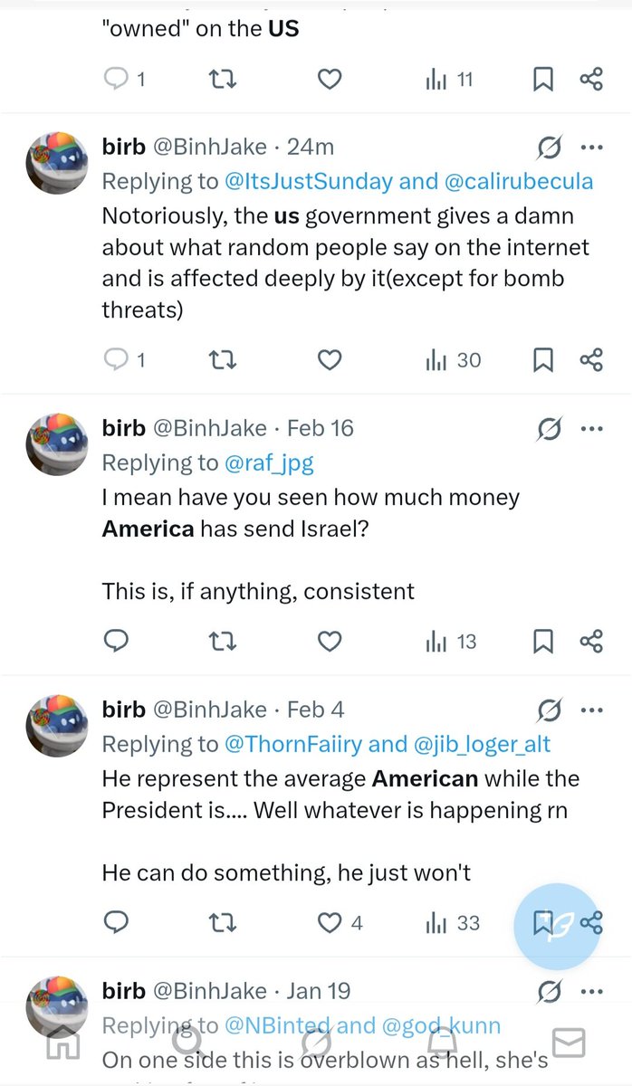 We'll try that again since I didn't bother cropping the pic but yeah, you definitely can't shut the fuck up about the US either.